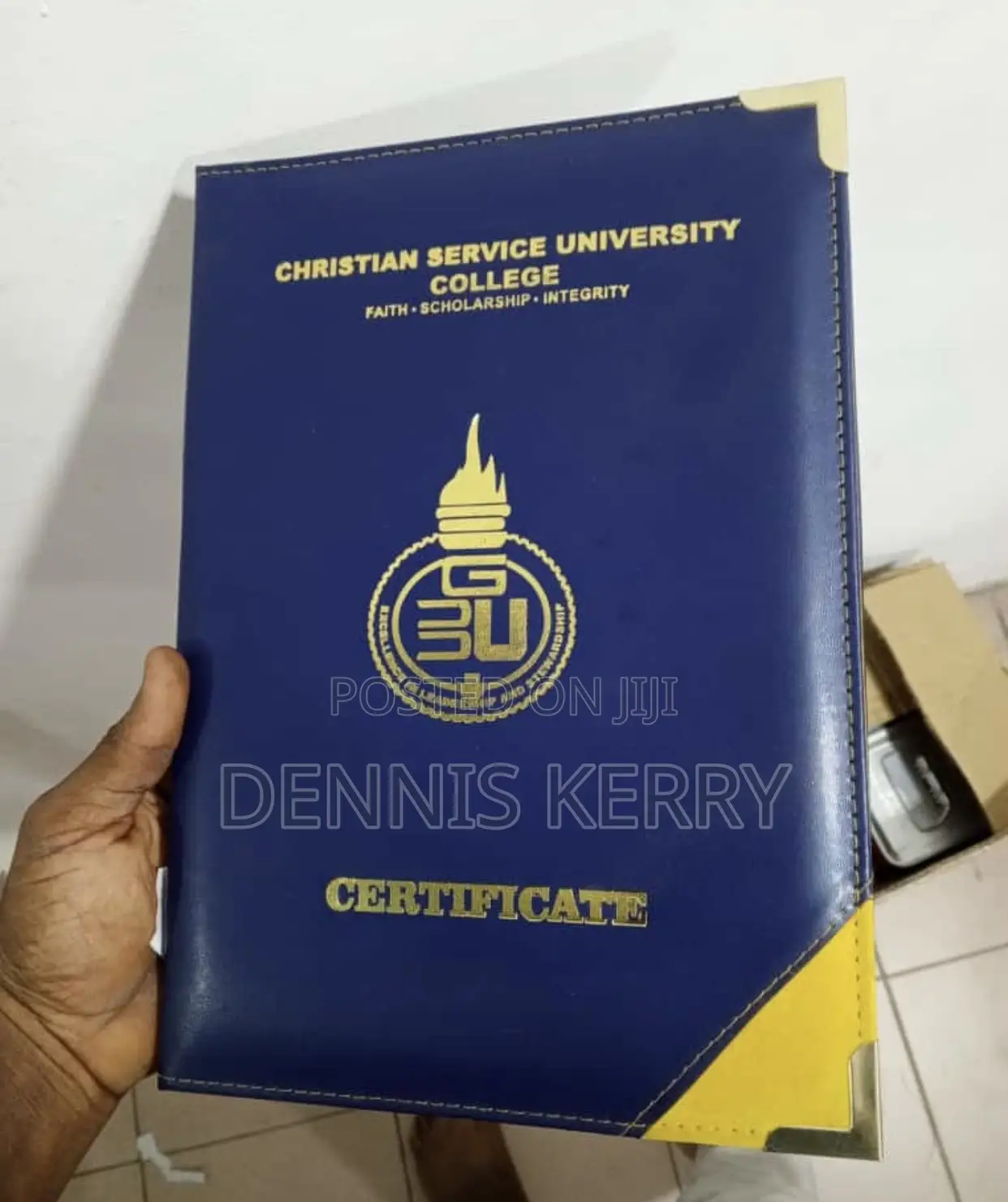 Customized Certificate Holders