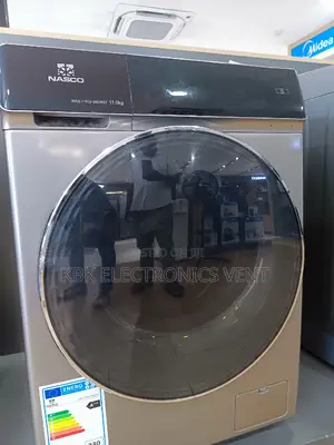 Nasco 11kg Inverter Front Load Washing Machine.