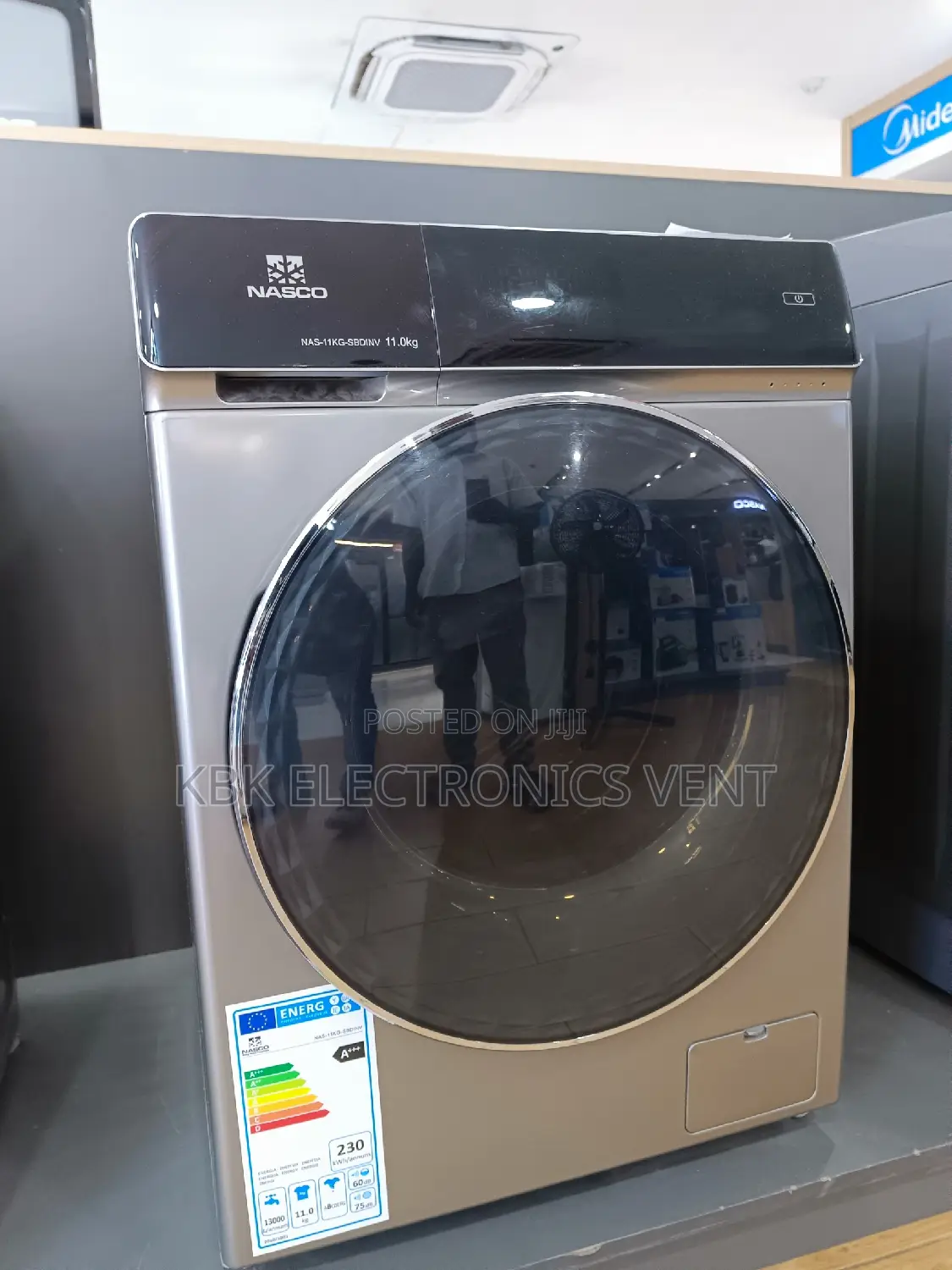Nasco 11kg Inverter Front Load Washing Machine.
