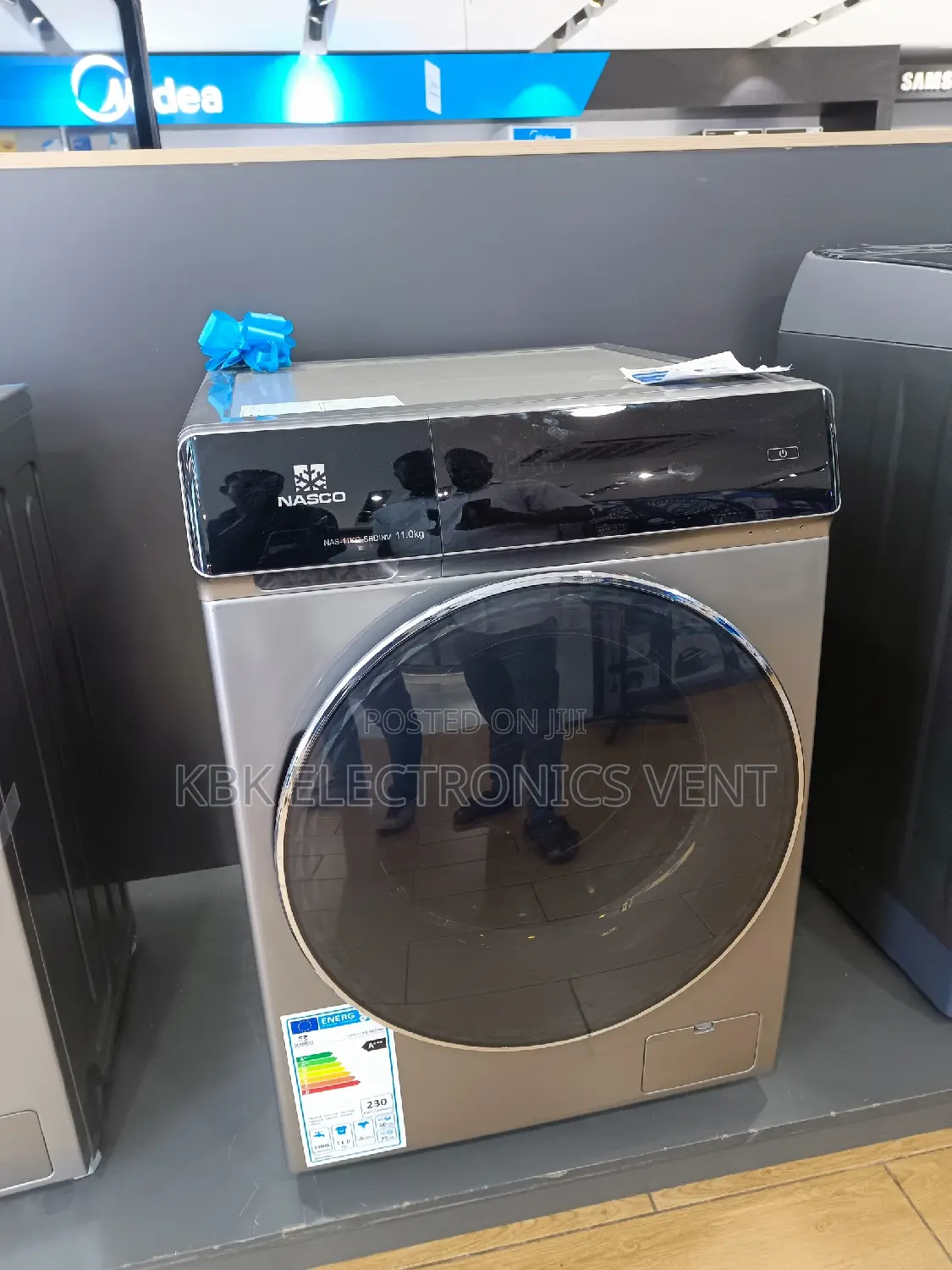 Nasco 11kg Inverter Front Load Washing Machine.