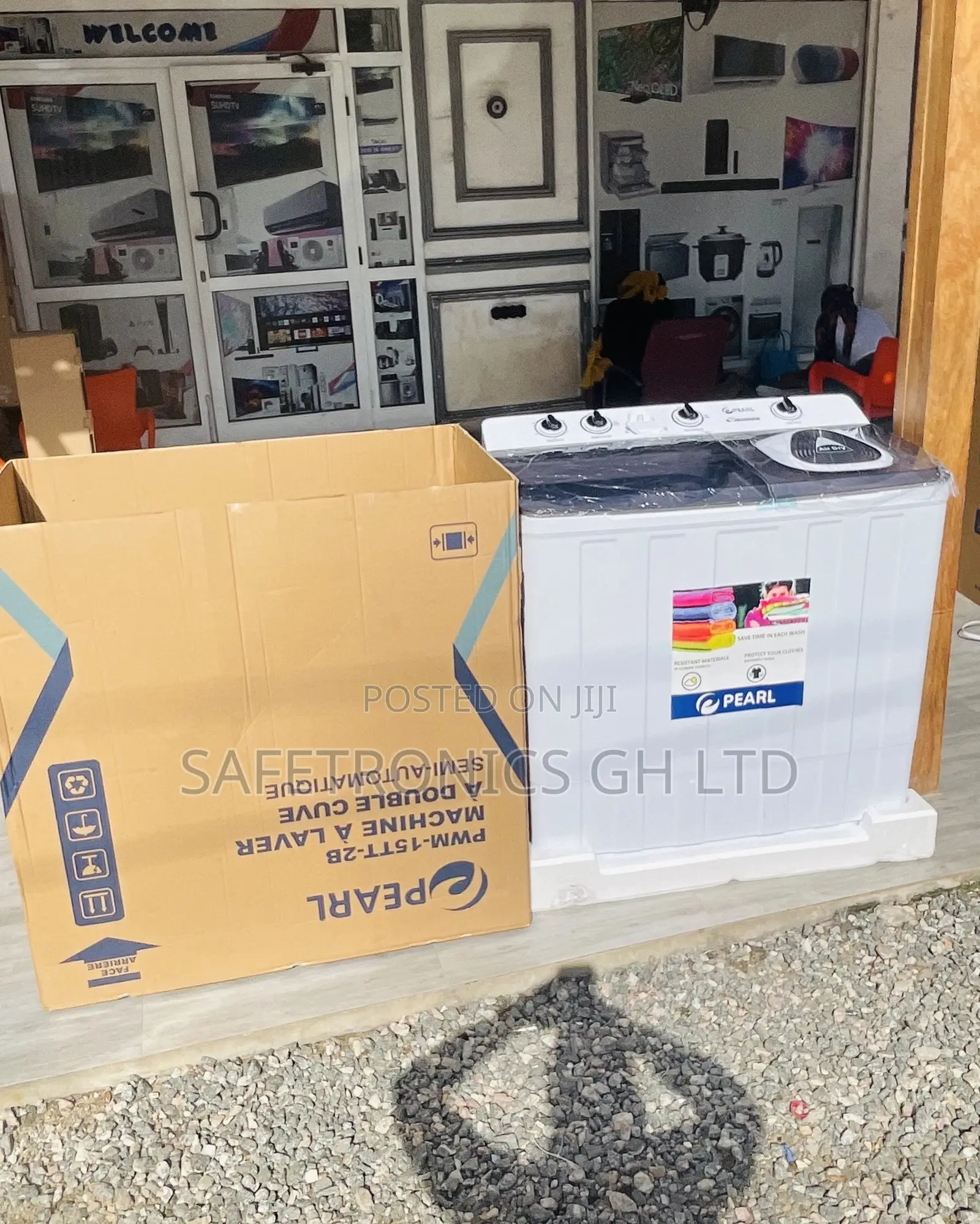 15kg Topload Semiautomatic Pearl Durable Washingmachine
