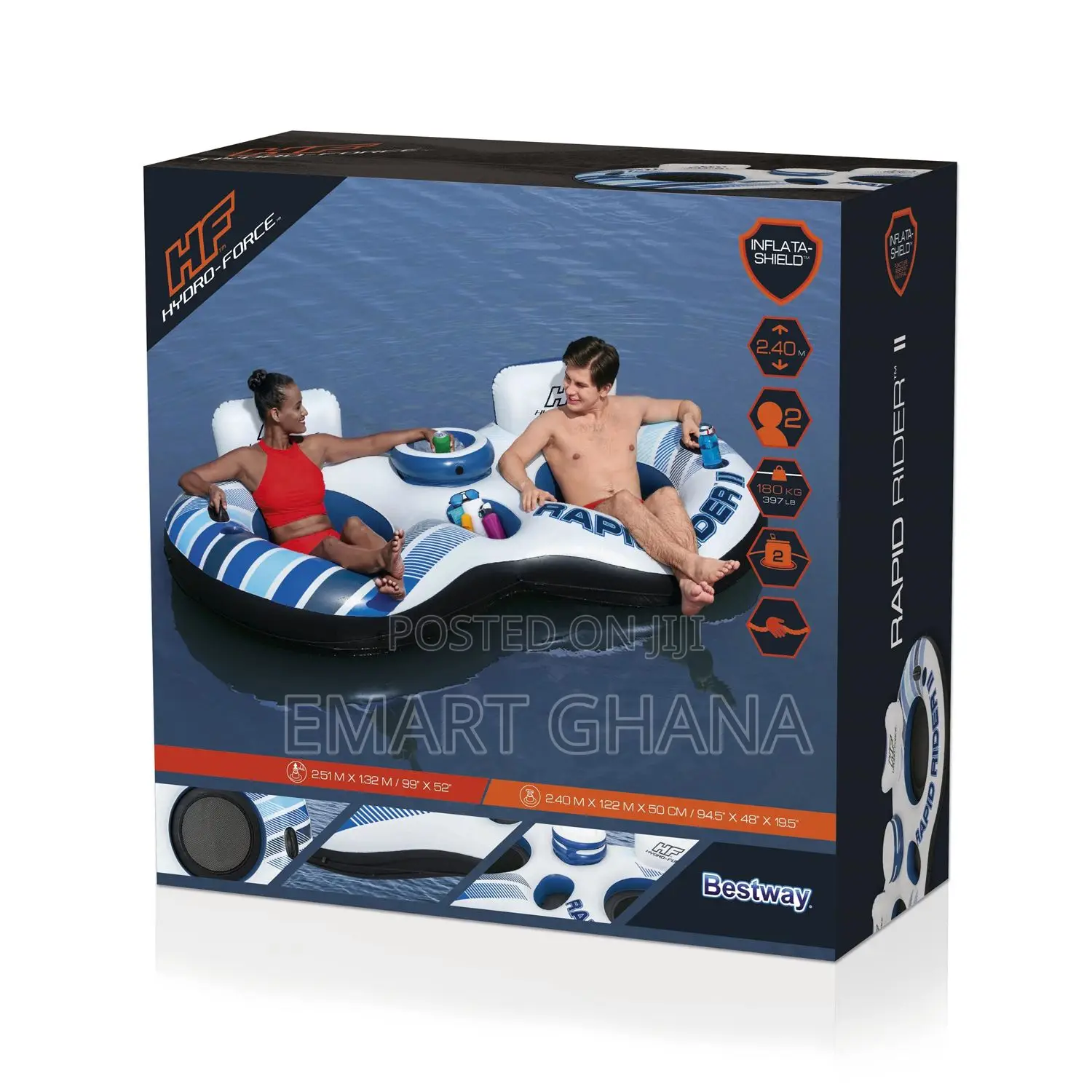 Bestway Hydro-Force Rapid Rider II Double River Band