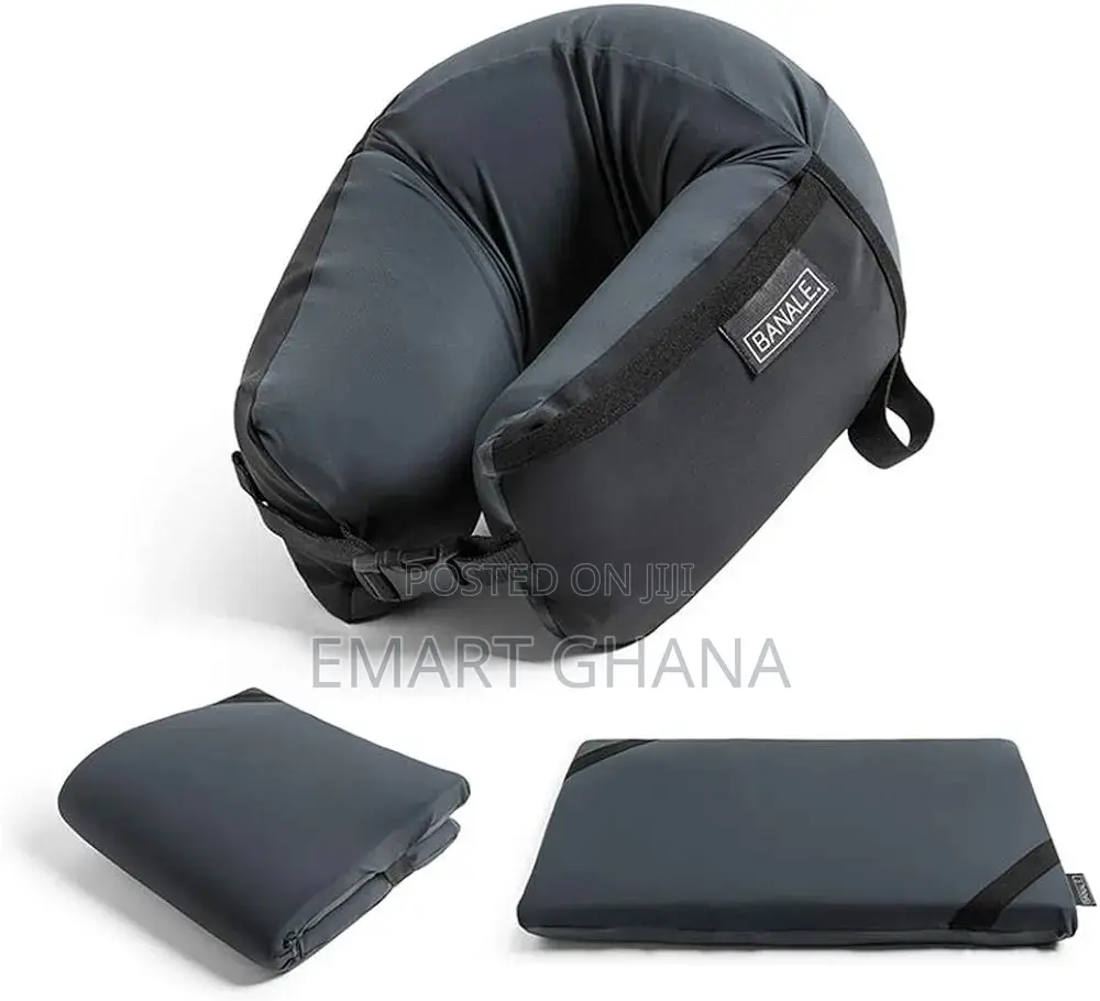 Omni Pillow | 3-in-1 Premium Travel Pillow, 100% Pure Memory