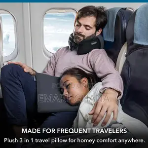 Omni Pillow | 3-in-1 Premium Travel Pillow, 100% Pure Memory