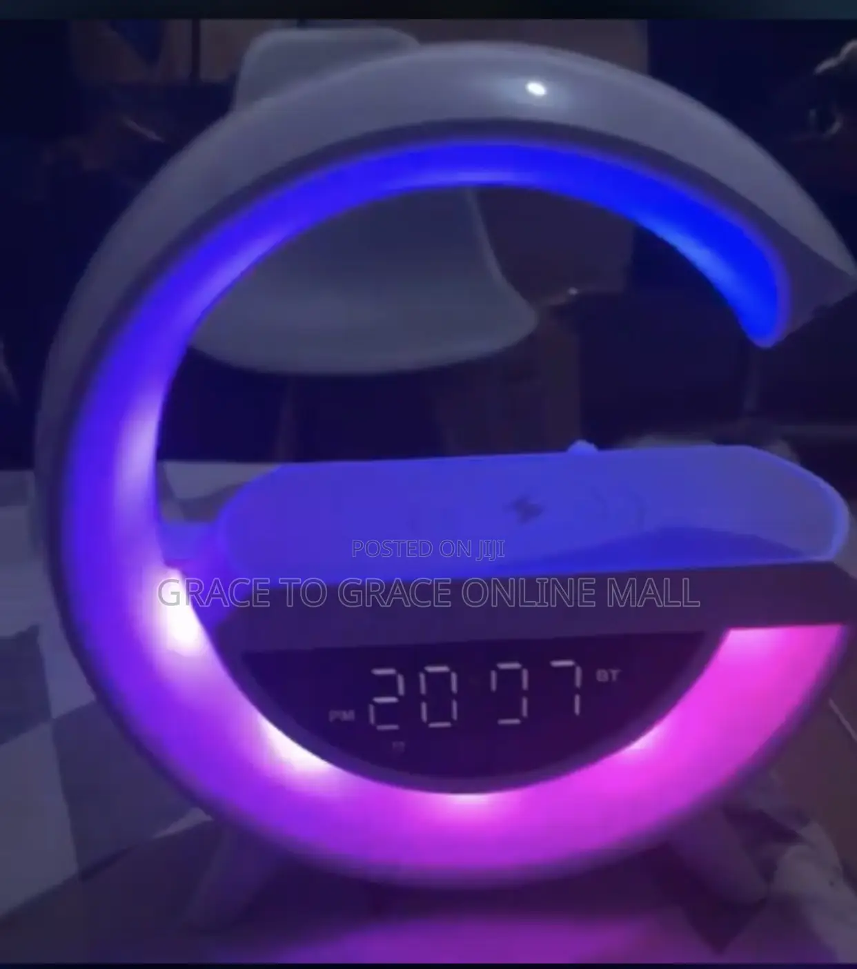 Led Wireless Charging Speaker