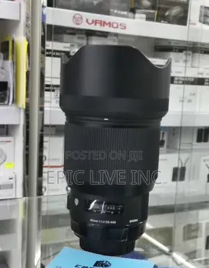 Sigma 85mm F1.4 Dg Arts Lens for Canon