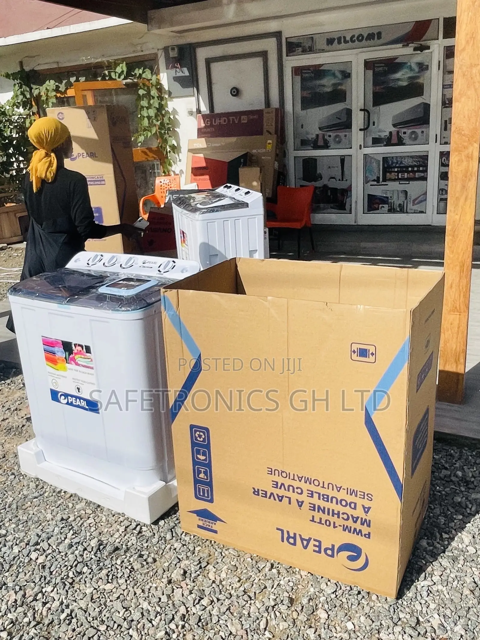 Topload 10kg Semiautomatic Pearl Lasting Washingmachine