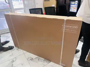Very Cool Slim Samsung 65”Cu7000 Tv Uhd