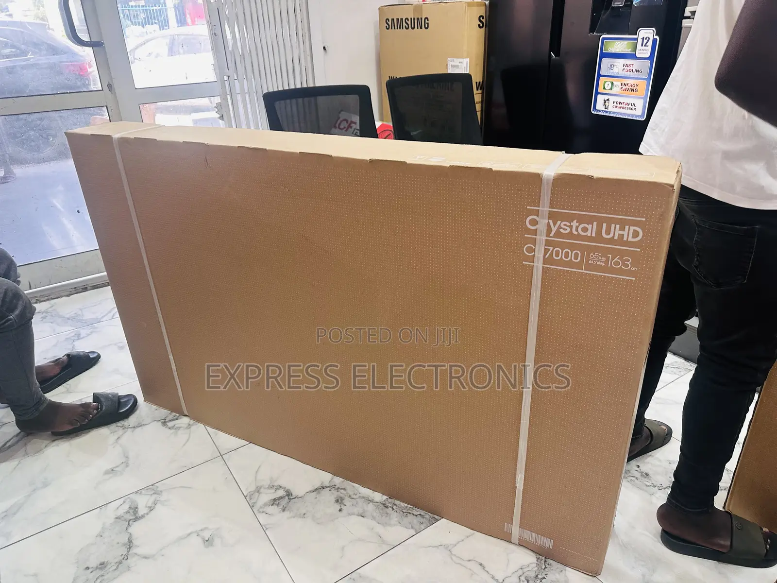 Samsung Uhd Glossy Led Screen 65”Cu7000