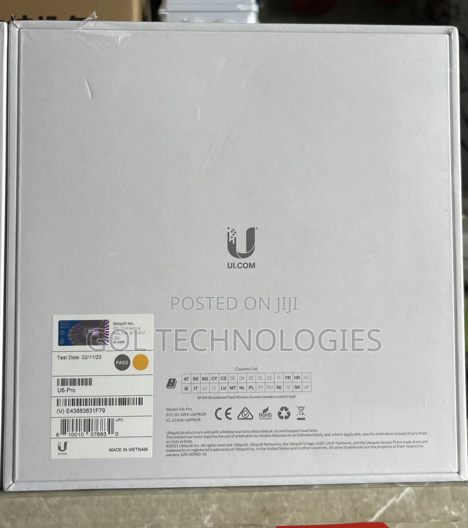 Ubiquiti Unifi U6 PRO
