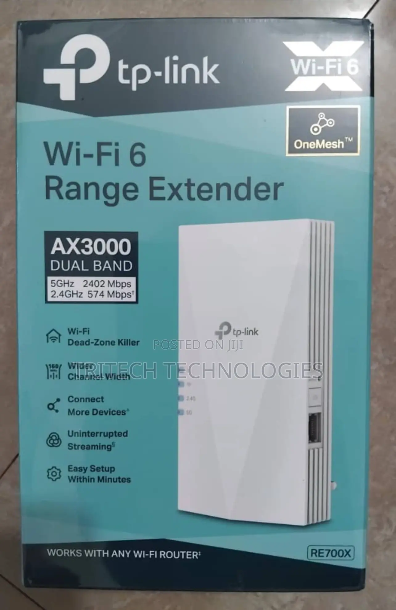 Tp-Link Re700x Ax3000 Mesh Wifi 6 Extender