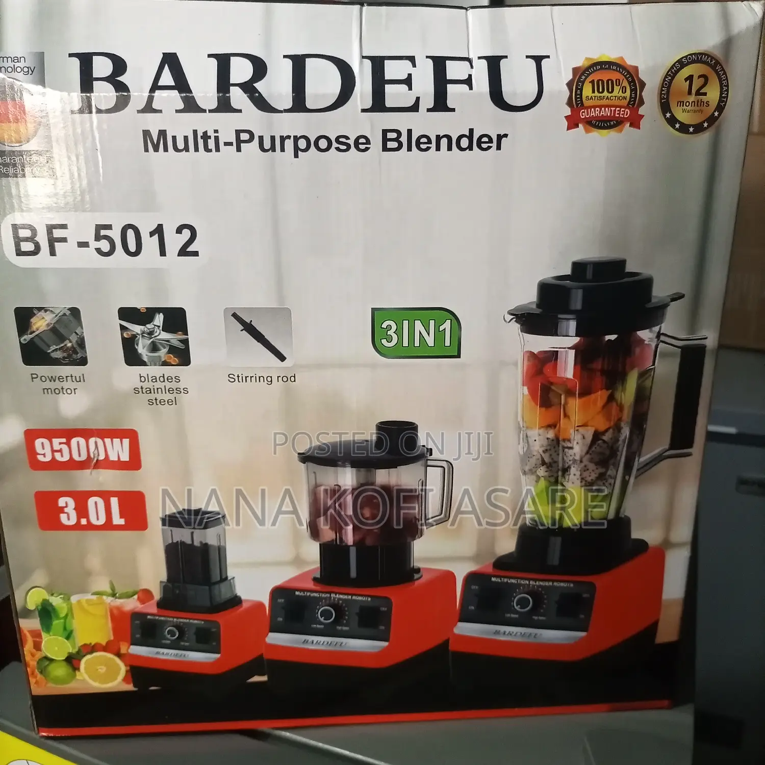 Barde Fu 3 Litres 3/1 BLENDER