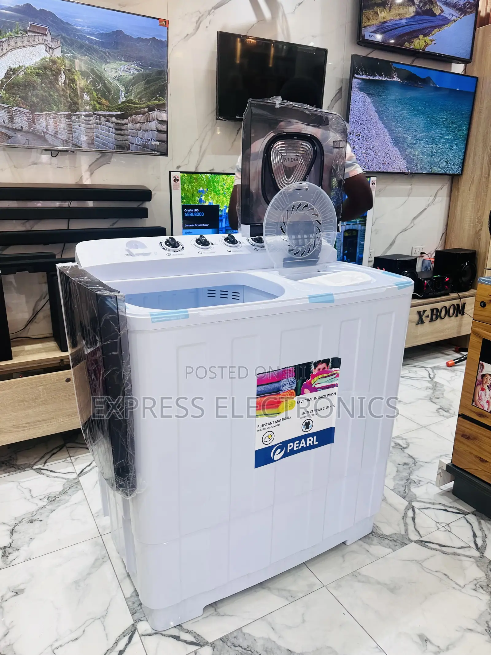 Big Capacity Sleek Design Washing Machine 18kg