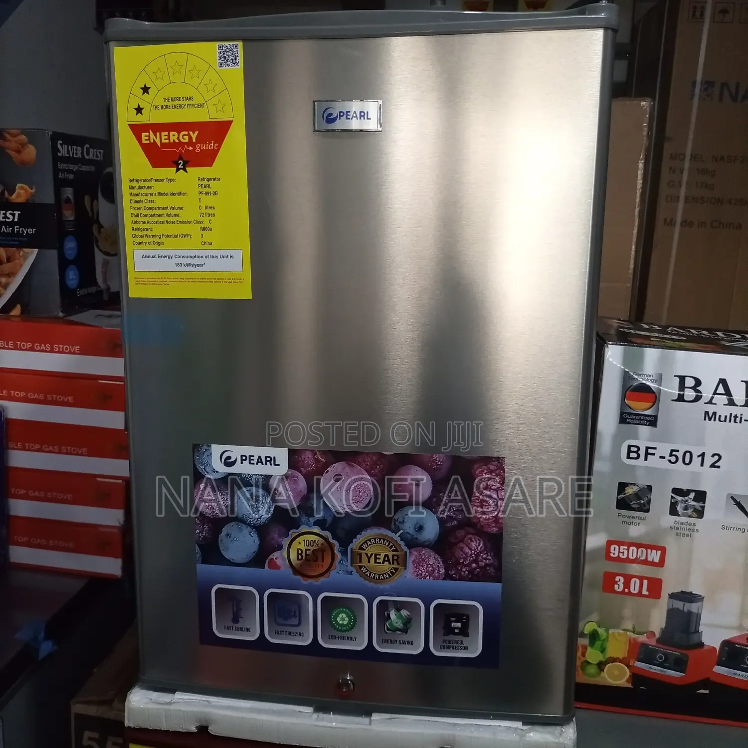 Pearl 72 Litres Bed Side Refrigerator
