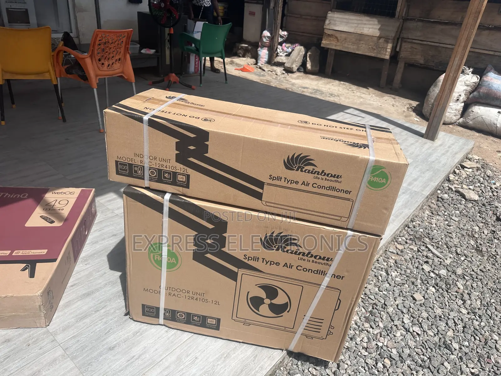 Chill Master Sleek Air Conditioner Rainbow 2.0hp