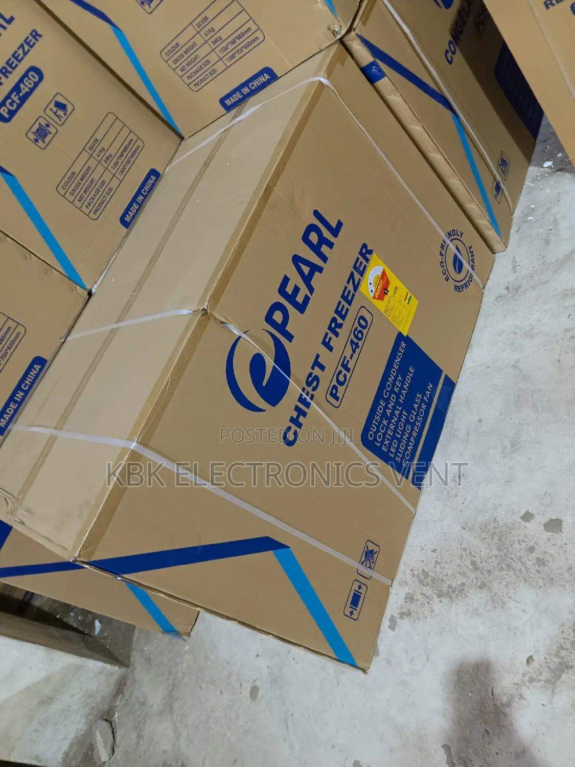 Pearl 380liter Single Door Chest Freezer