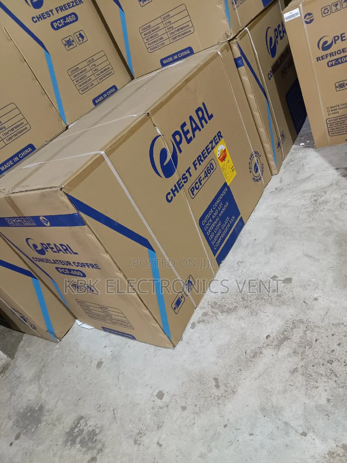 Pearl 380liter Single Door Chest Freezer