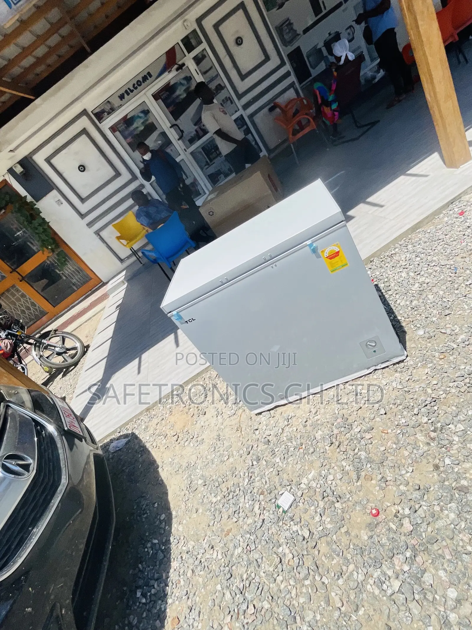 Singledoor TCL 208 Electric Gray Chestfreezer