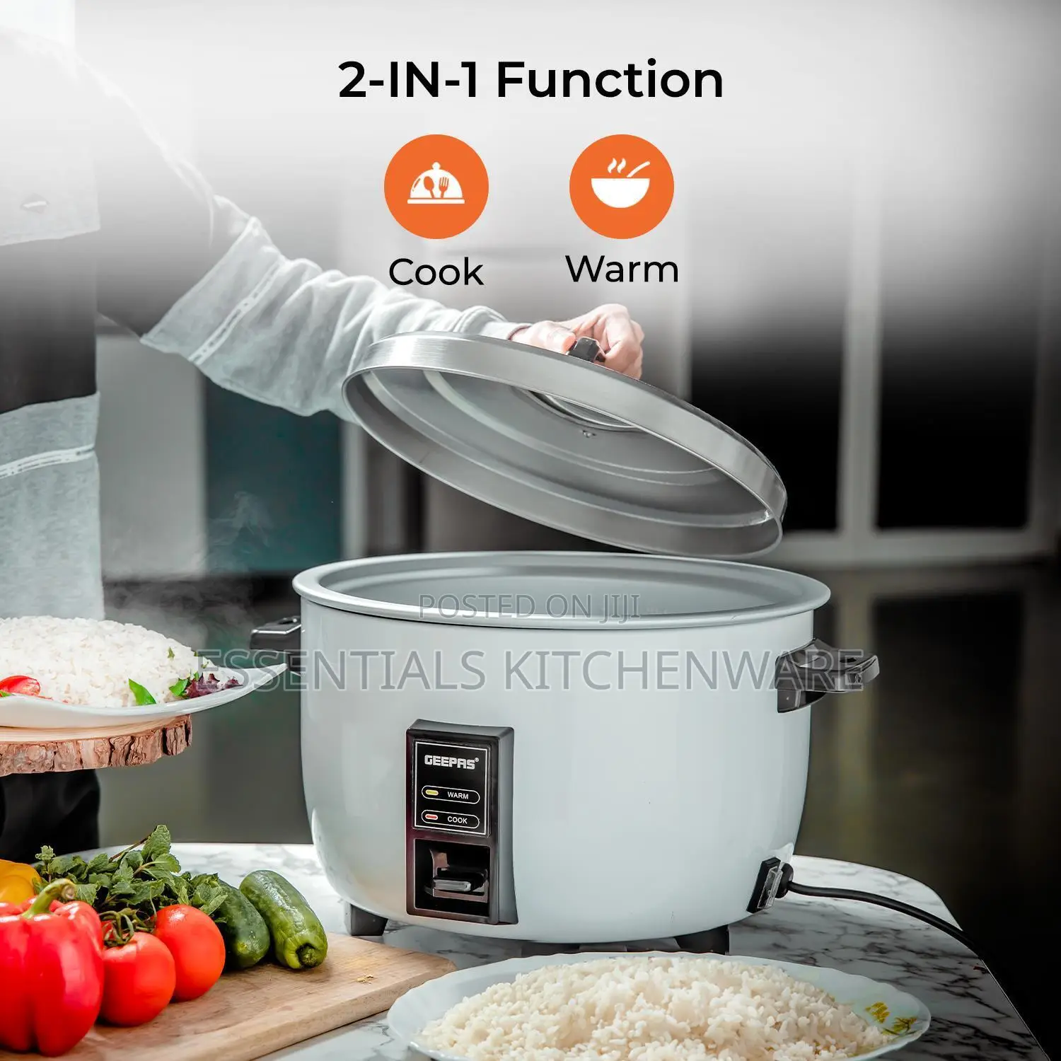 8l Geepas Commercial Rice Cooker