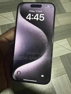 New Apple iPhone 15 Pro 128 GB Black