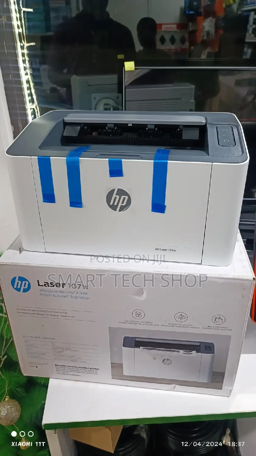 Brand New HP 107w Hp Laserjet Printer With Wifi 107a Toner