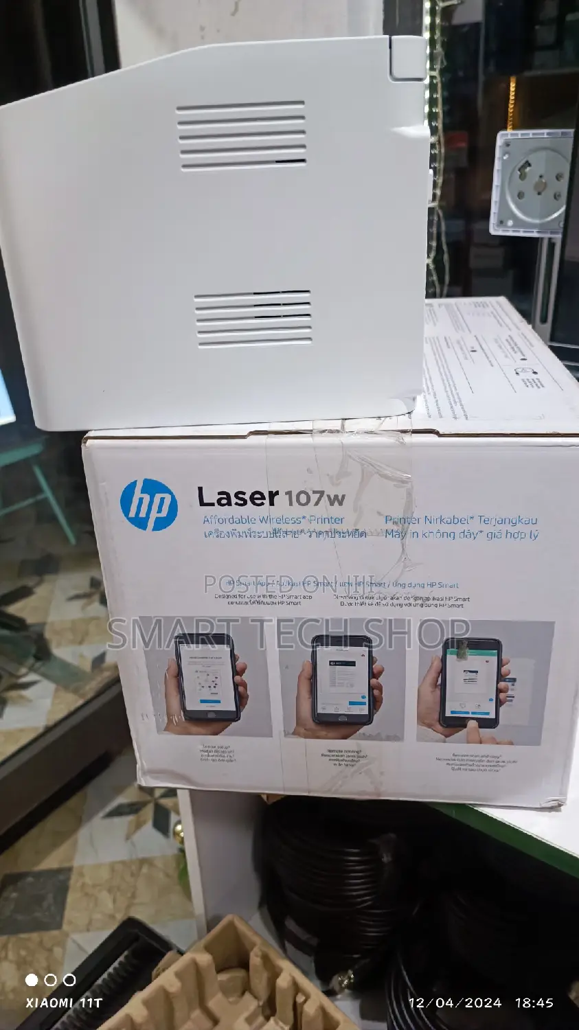 Brand New HP 107w Hp Laserjet Printer With Wifi 107a Toner