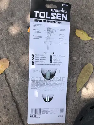Tolsen Impulse Sprinkler Plastic With Zincspike 57130