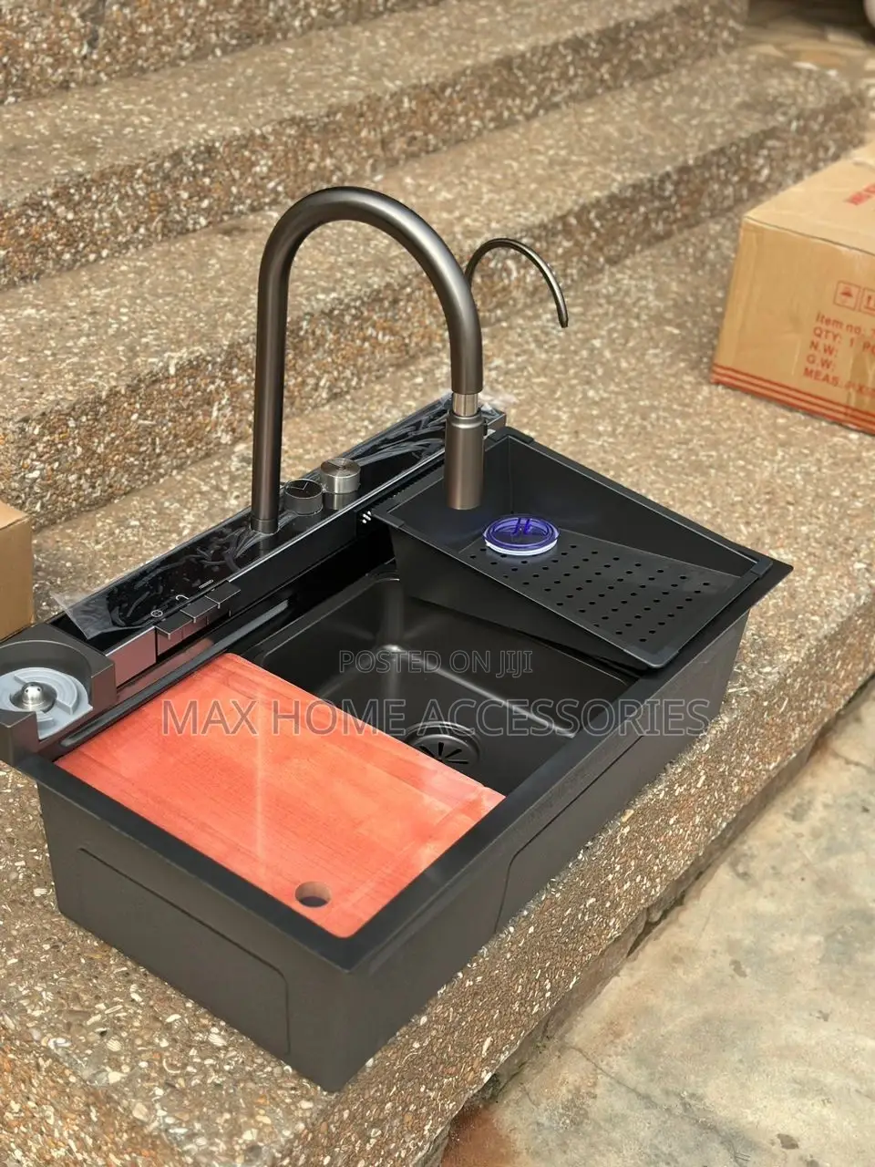 Water Full Kitchen Sink