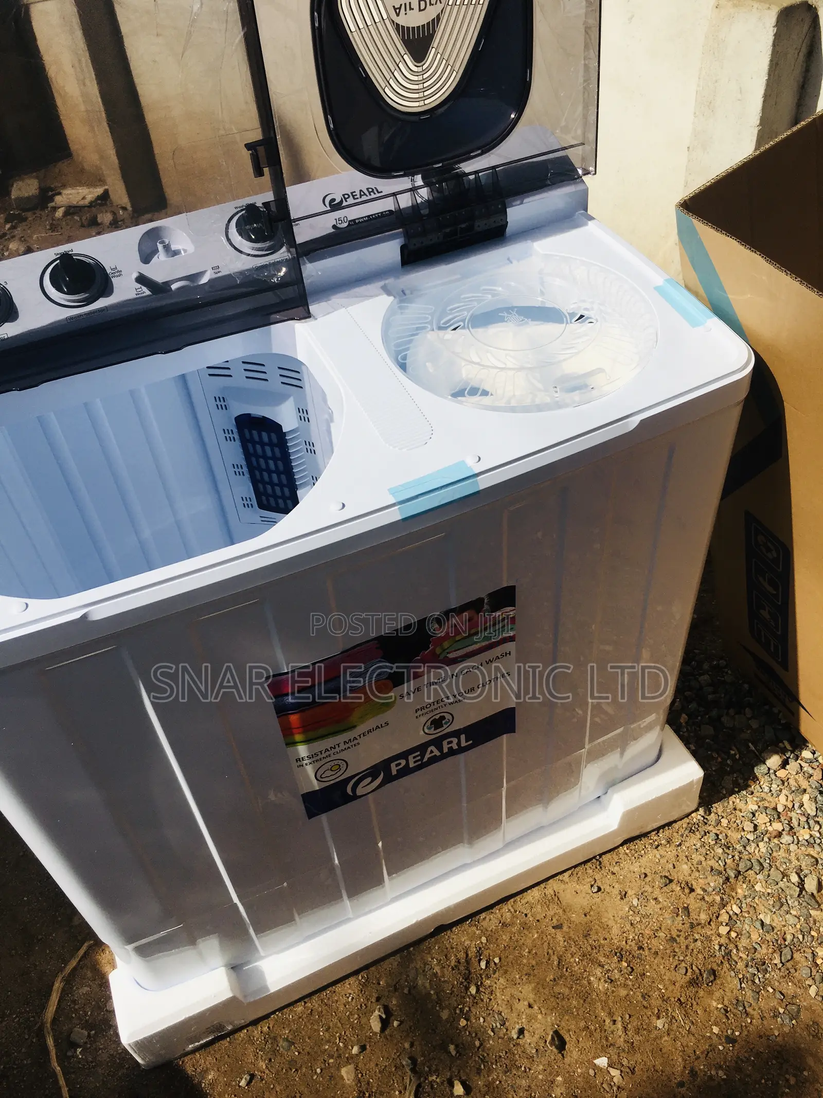 Pearl 12kg Twin Tub Washing Machine Semi Automatic