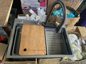 Stainless Steel Water Fall Kitchen Sink