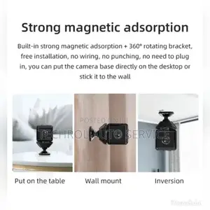 Mini Hidden Spy Camera,Security Nanny Cam Free SD Card