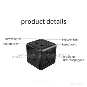 Mini Hidden Spy Camera,Security Nanny Cam Free SD Card