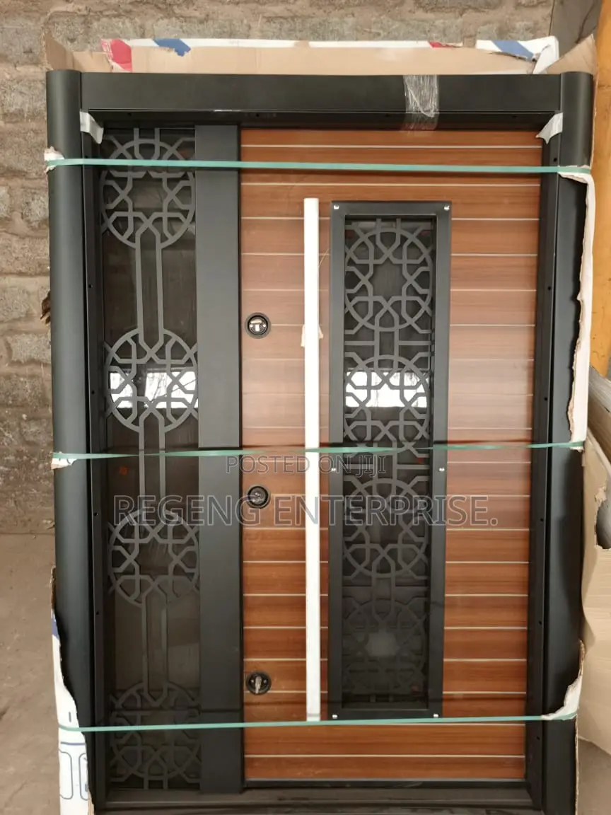 Luxurious Heavy Turkish Glass Security Door.
