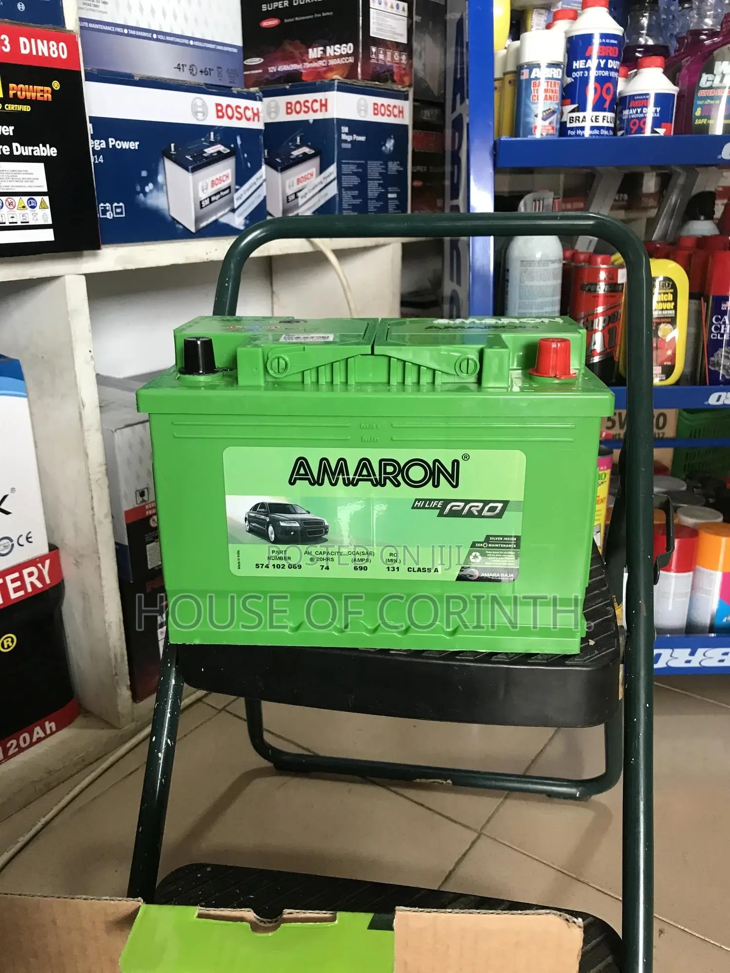 15 Plates Battery 74ah - Amaron
