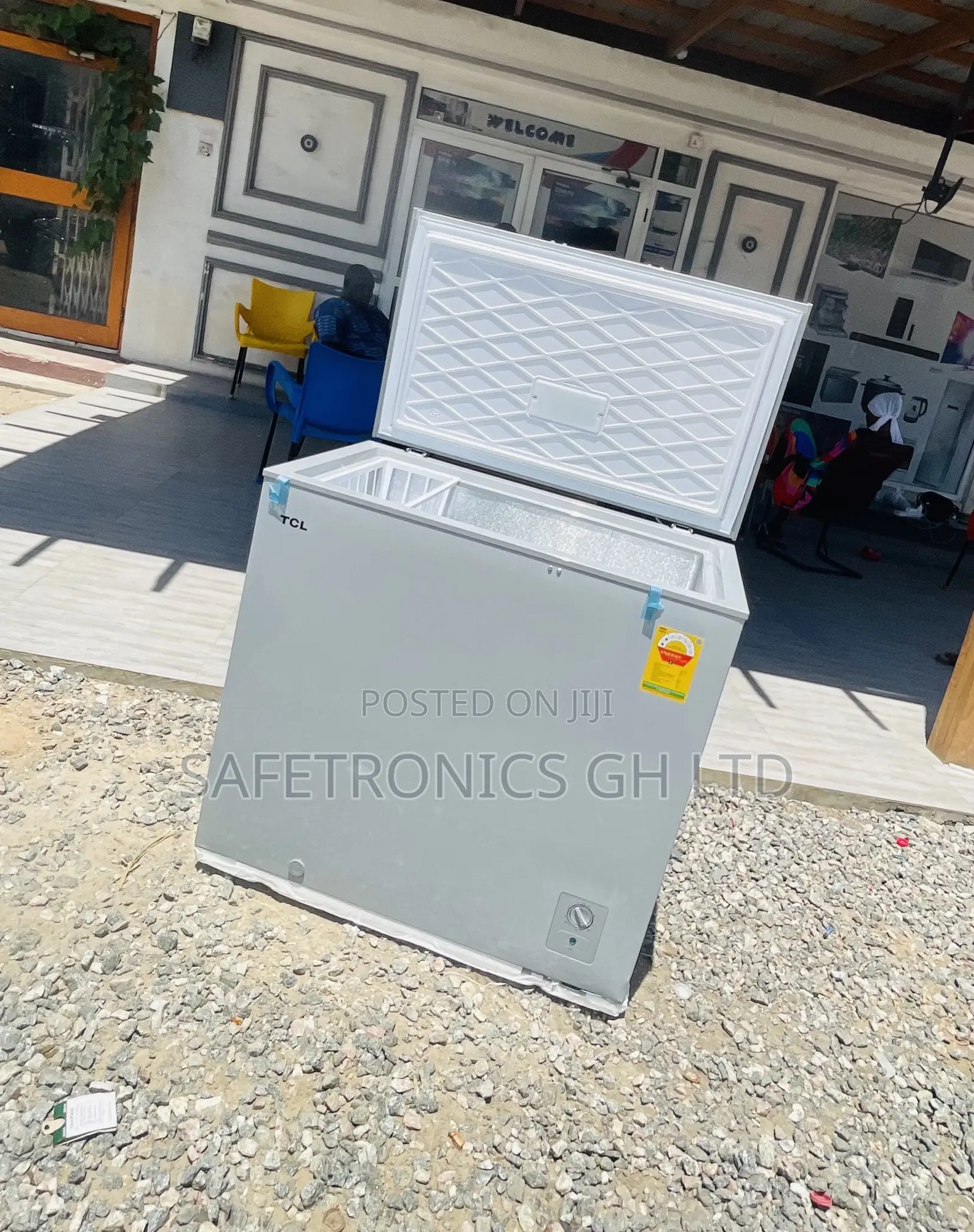 TCL 208 Singledoor Gray Electric Chestfreezer