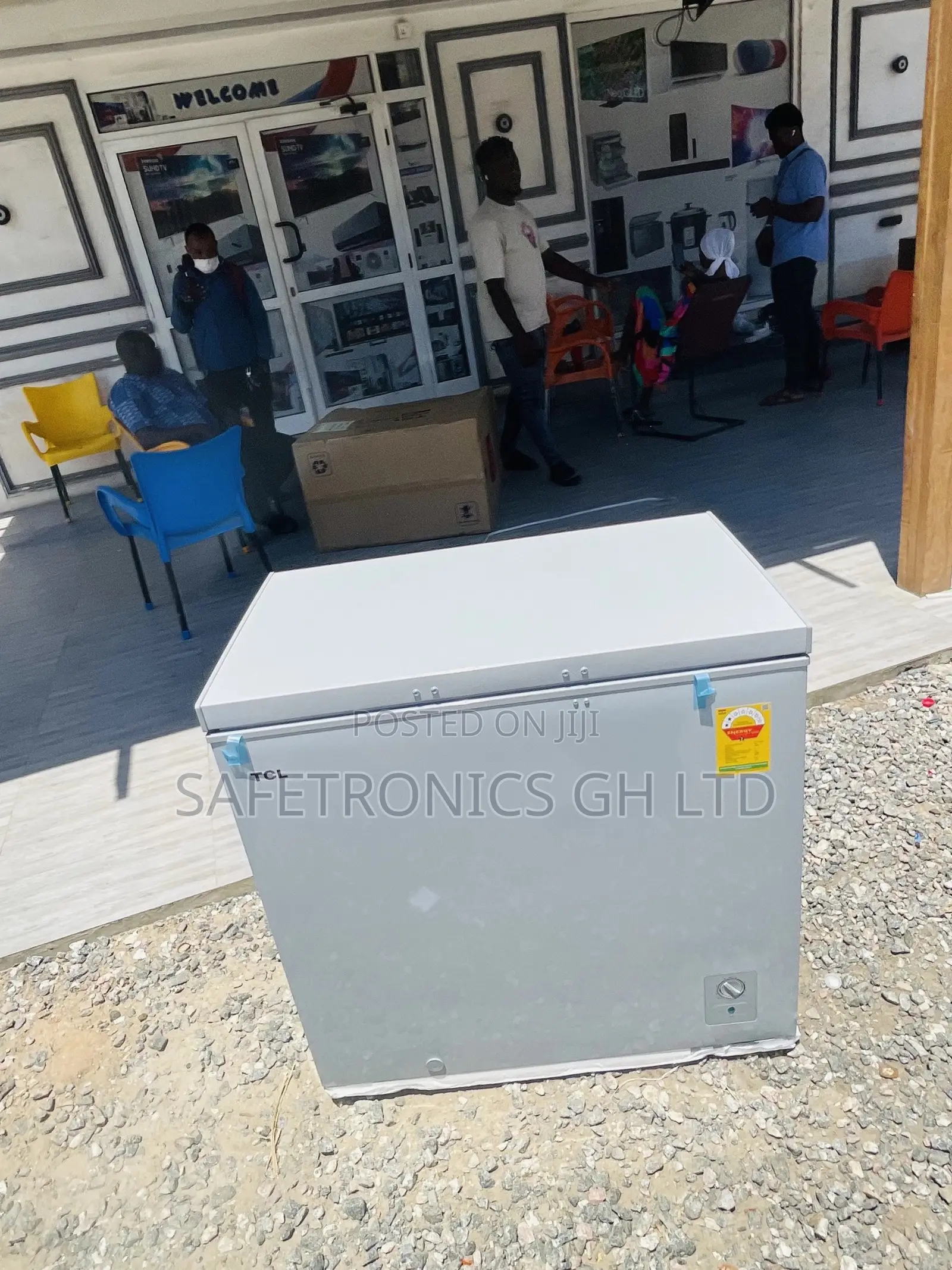 Essential Electric TCL 208 Singledoor Gray Chestfreezer