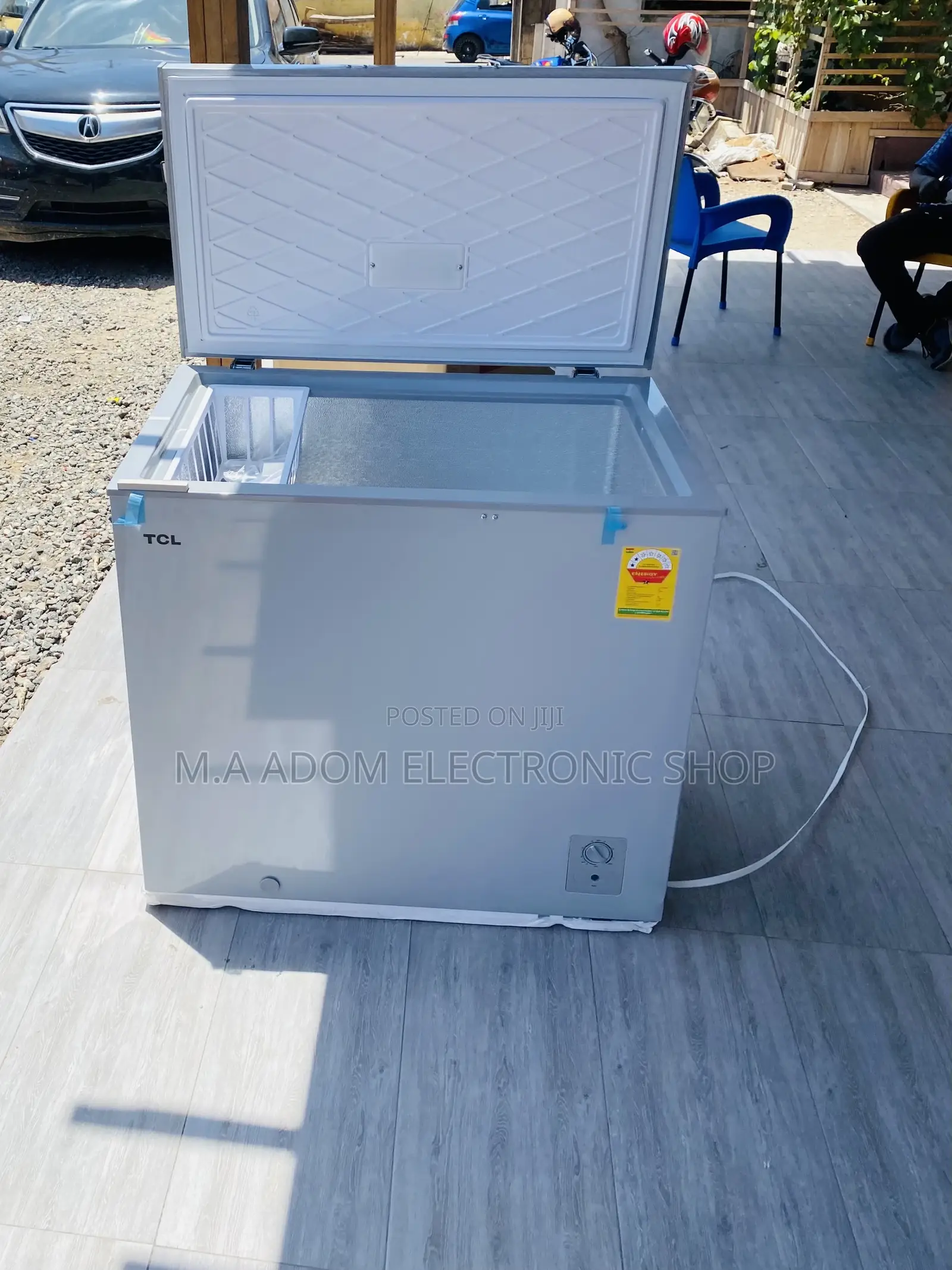 Energy Saving TCL 208 Single Door Chest Freezer.