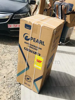 Electric Pearl PF-172T Doubledoor Topfreezer Gray Fridge