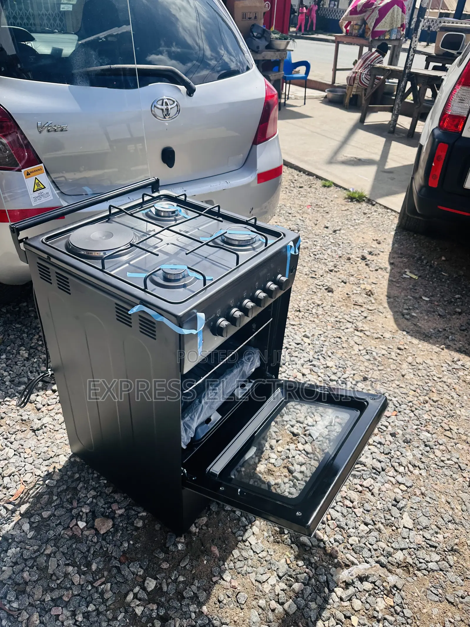 Quick Use Gas Cooker Oven 3-1 Stove Volcano