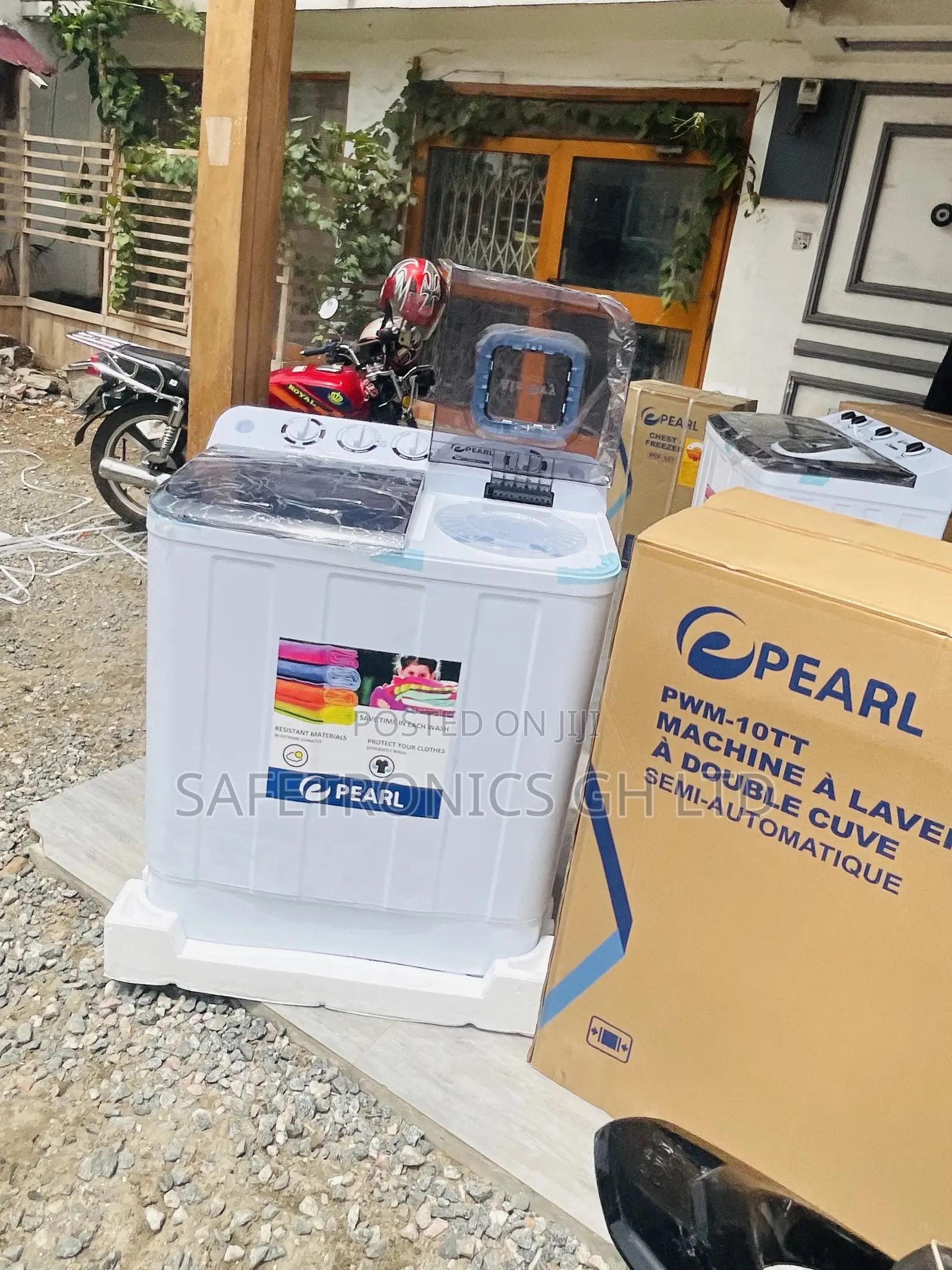 Electric Pearl 10kg Topload Semiautomatic Washingmachine