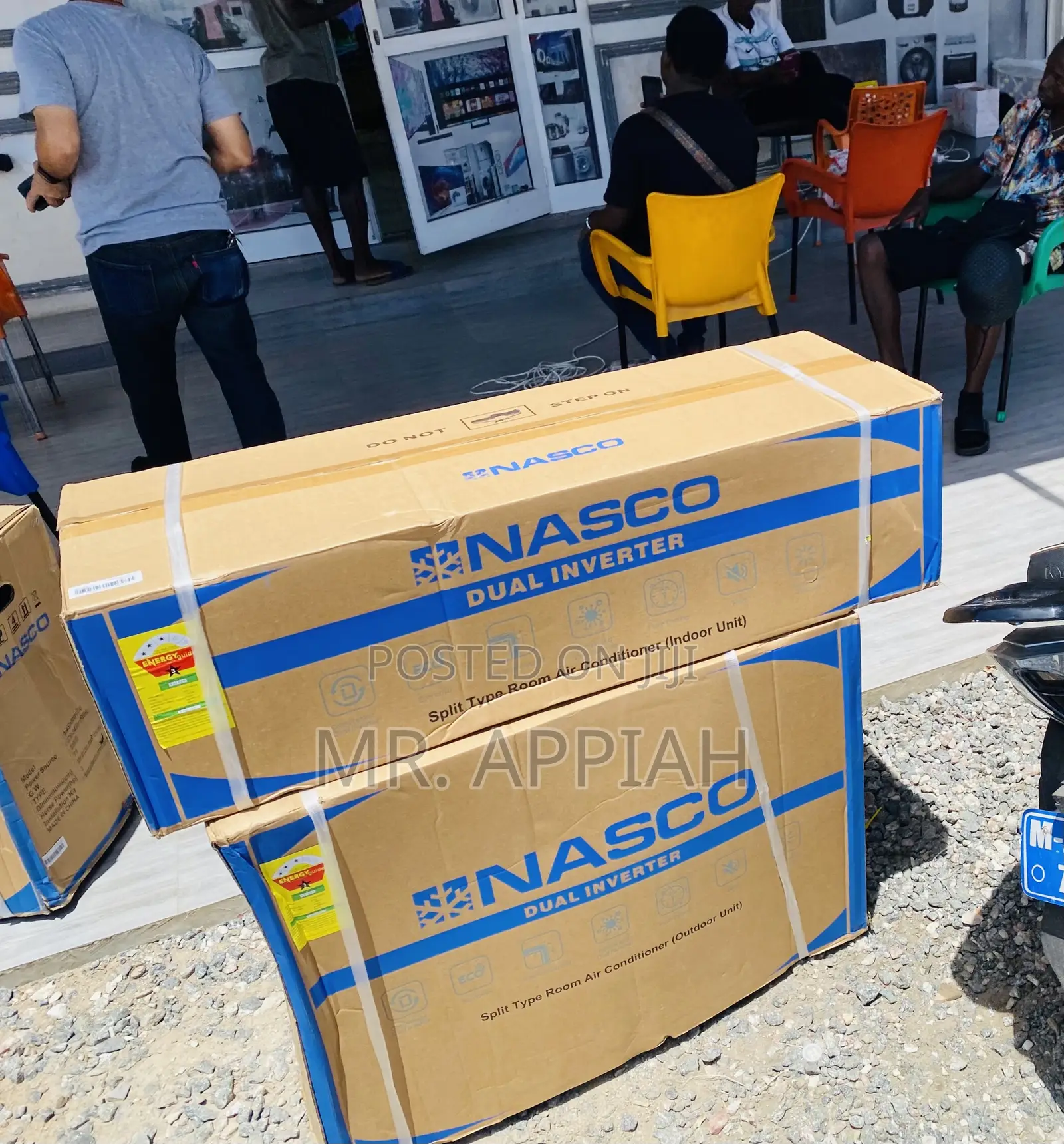 Nasco 2.0hp Dual Inverter Air Conditioner(White).