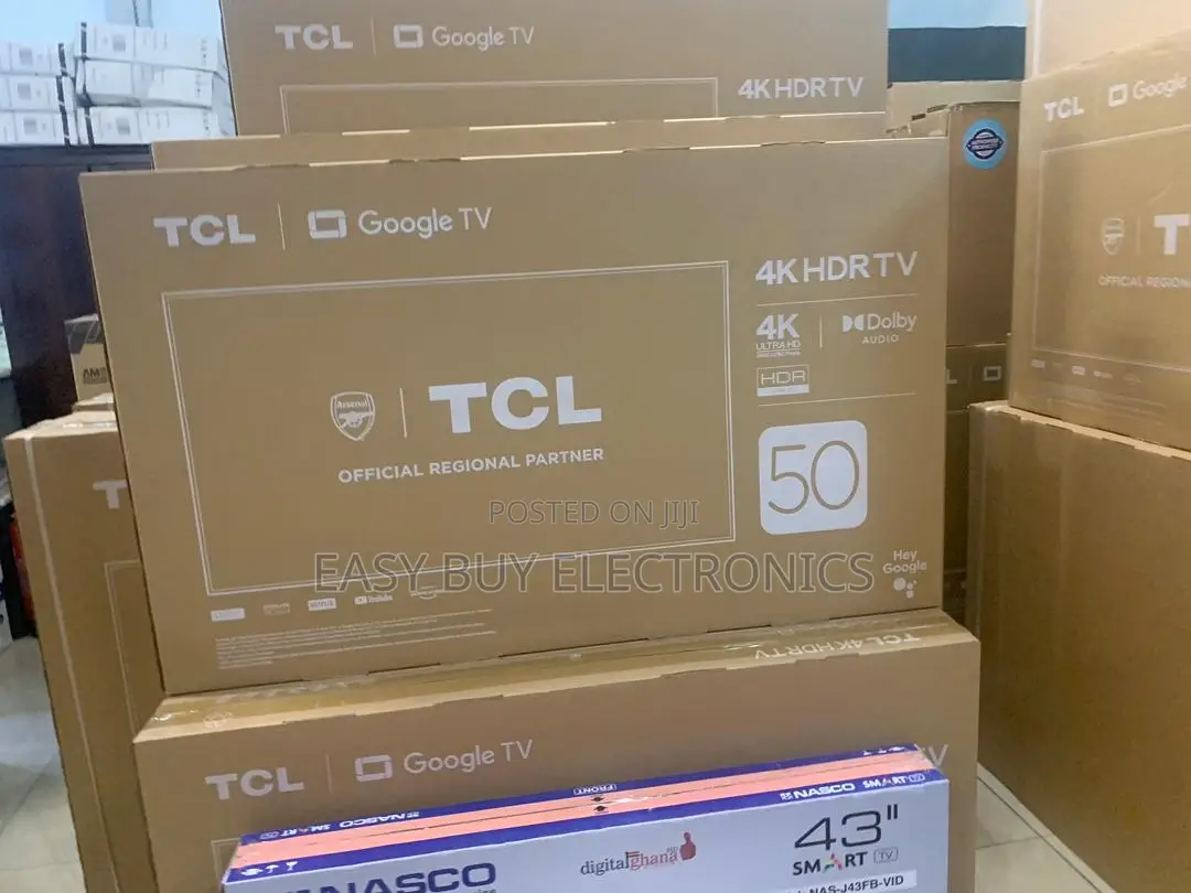 Long Lasting TCL Ultra HDR 50inches Tv