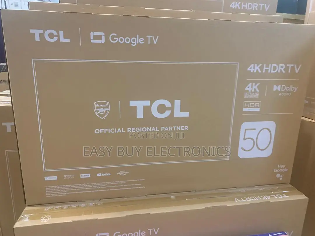 Long Lasting Frameless 50" Google Tv