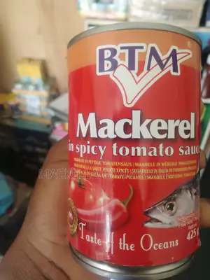 BTM Mackerel in Tomato and Spicy Sauce From Uk