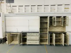 Kitchen Cabinets With a Sink Set