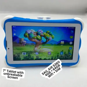 7" Sailair Kids Tablet With Unbreakable Screen 4gb +64gb