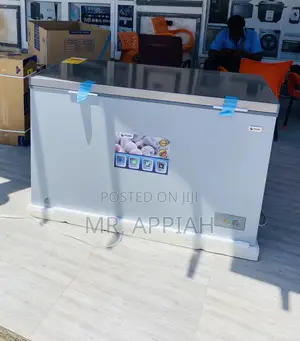 Well Design Pearl PCF-460 Single Door Chest Freezer,Gray.