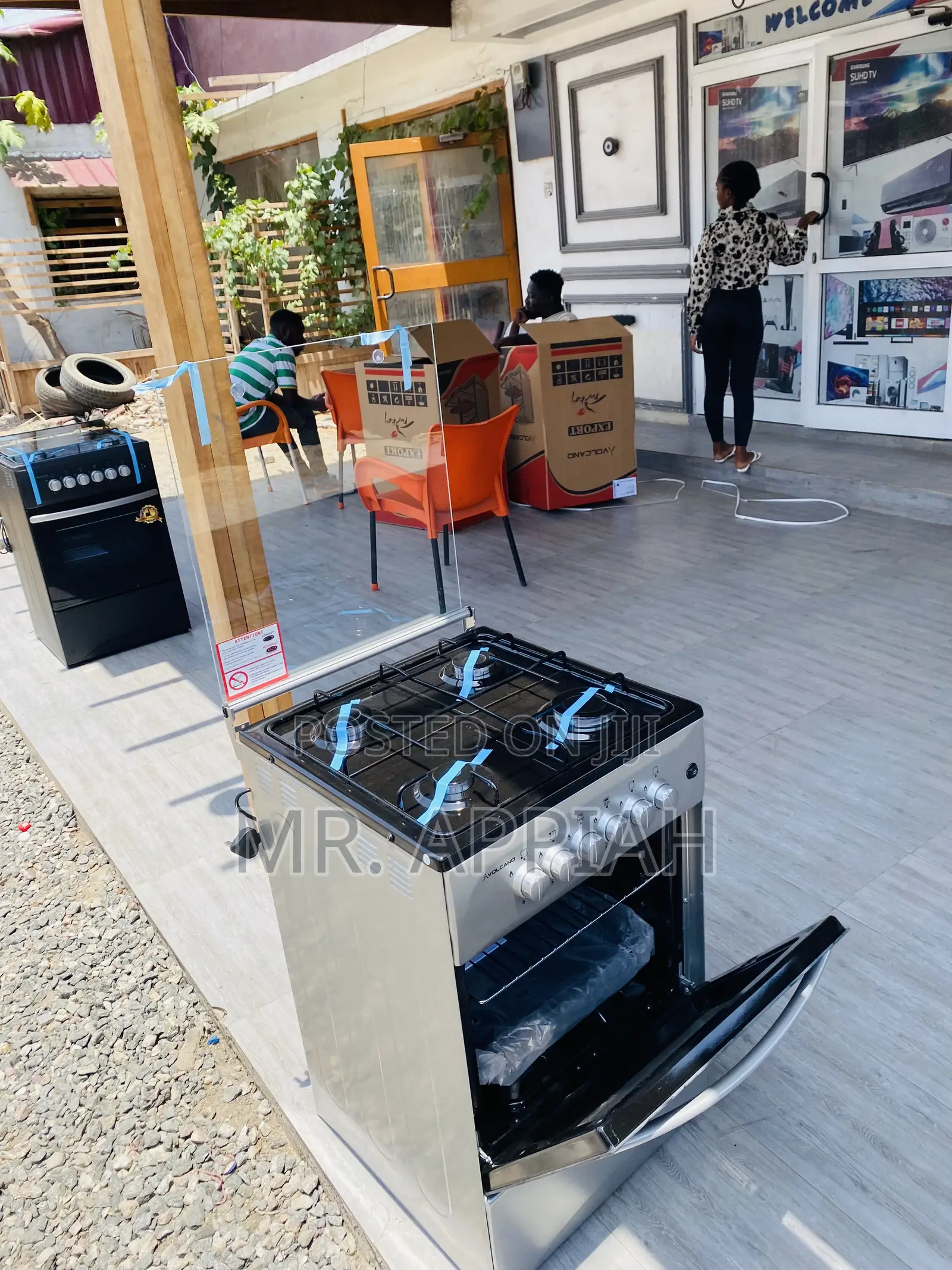 Shop Quality Volcano(Gray)4 Gas Burner,50x50.
