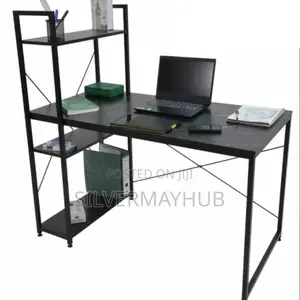Computer Desk With Bookshelf Multipurpose Workstation for H