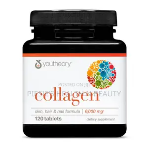 Youtheory Collagen With Vitamin C, Capsules, 120s